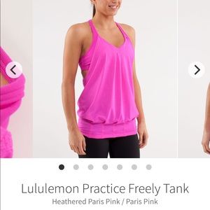 Lululemon Practice Freely Shelf Bra Tank Size 4